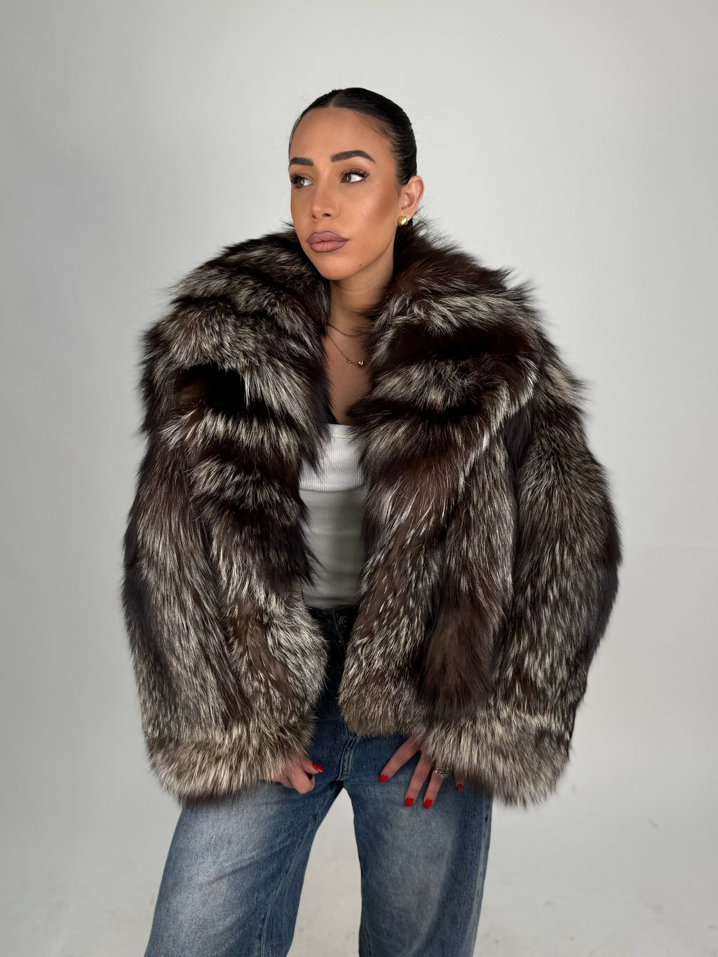 Mink Bomber Jacket