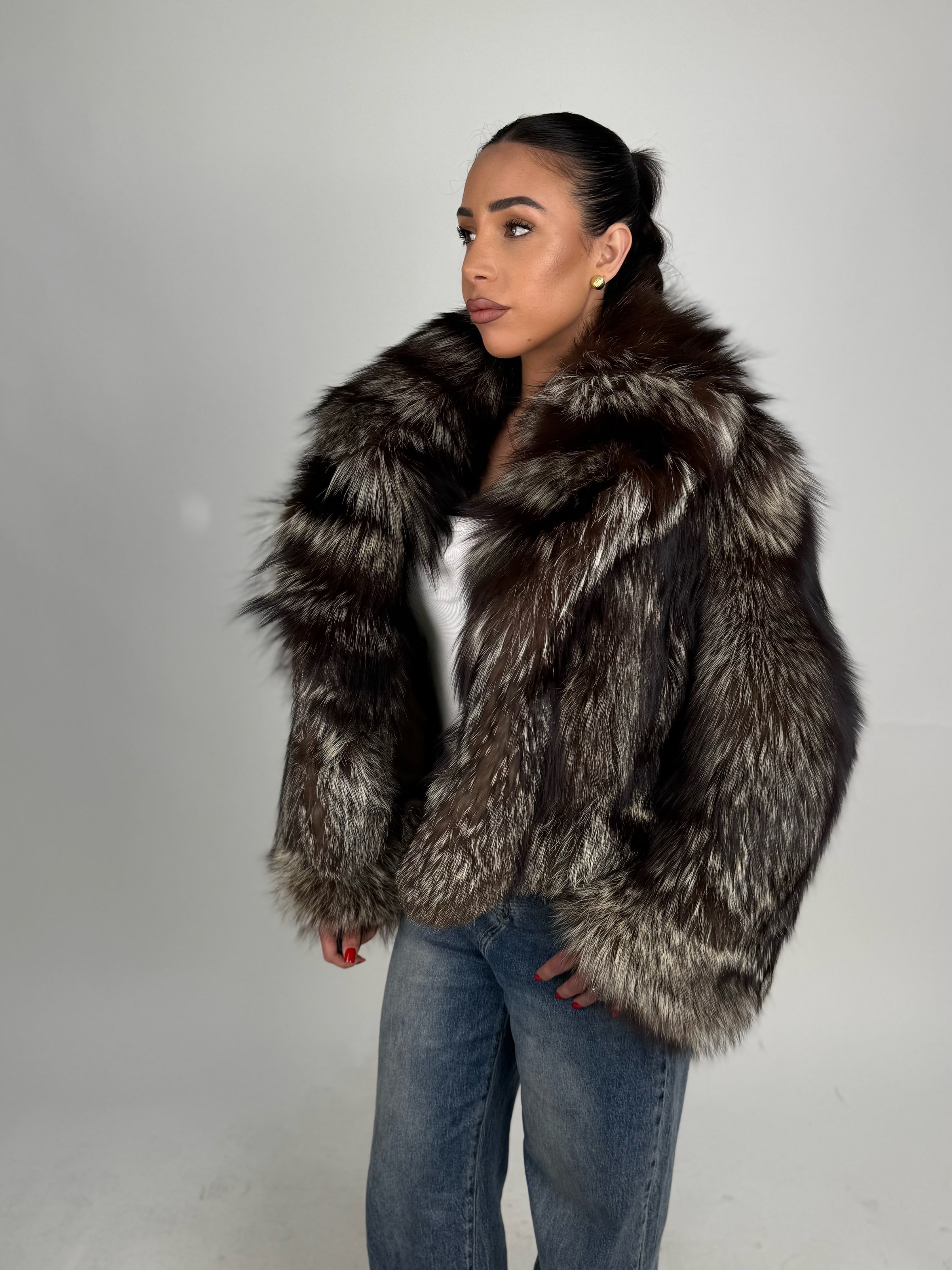 Mink Bomber Jacket