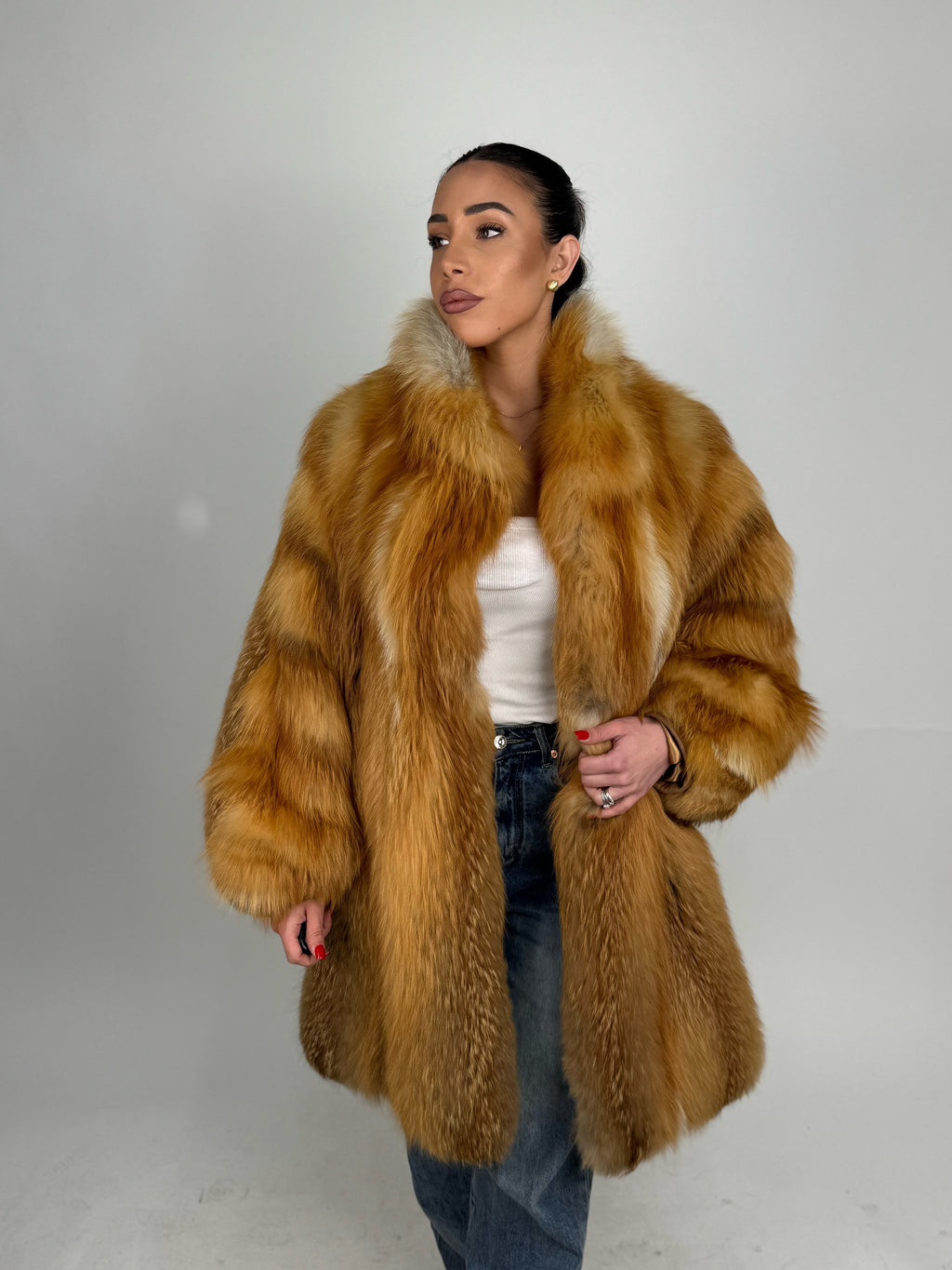 Mink Bomber Jacket