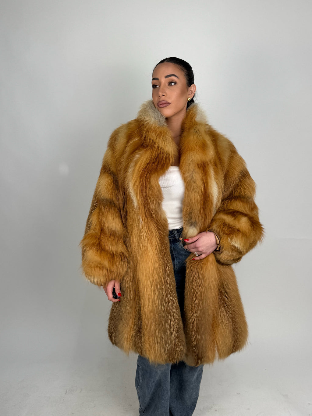 Mink Bomber Jacket