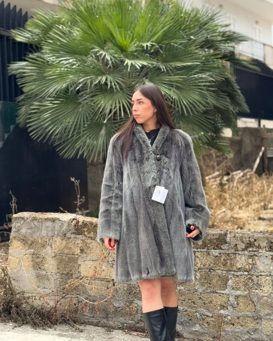 Cappotto in visone Fendi