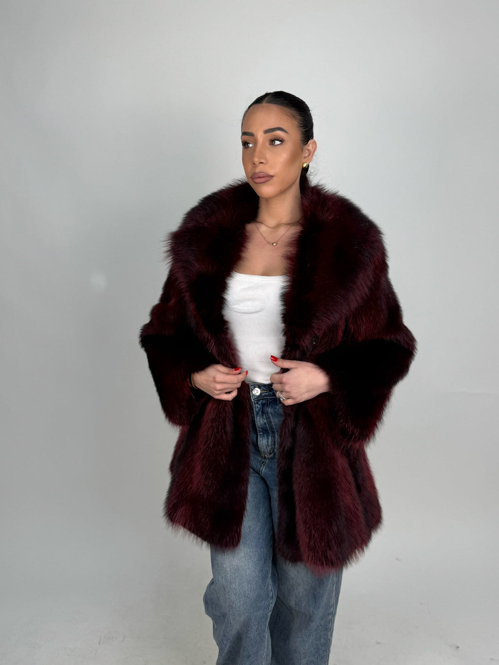 Mink Bomber Jacket