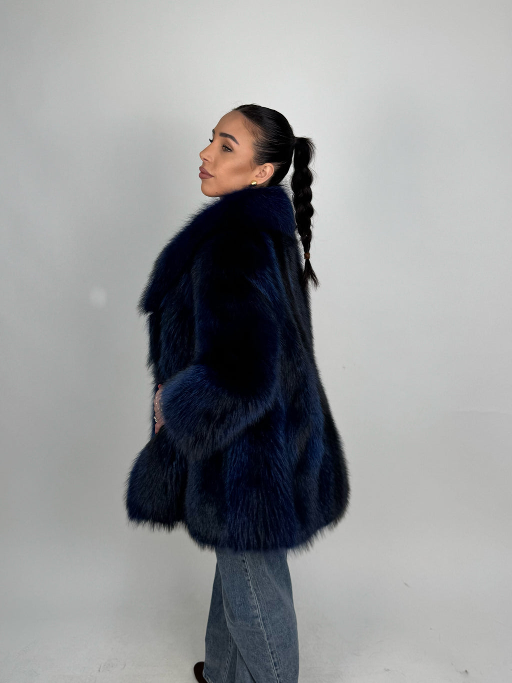 Mink Bomber Jacket