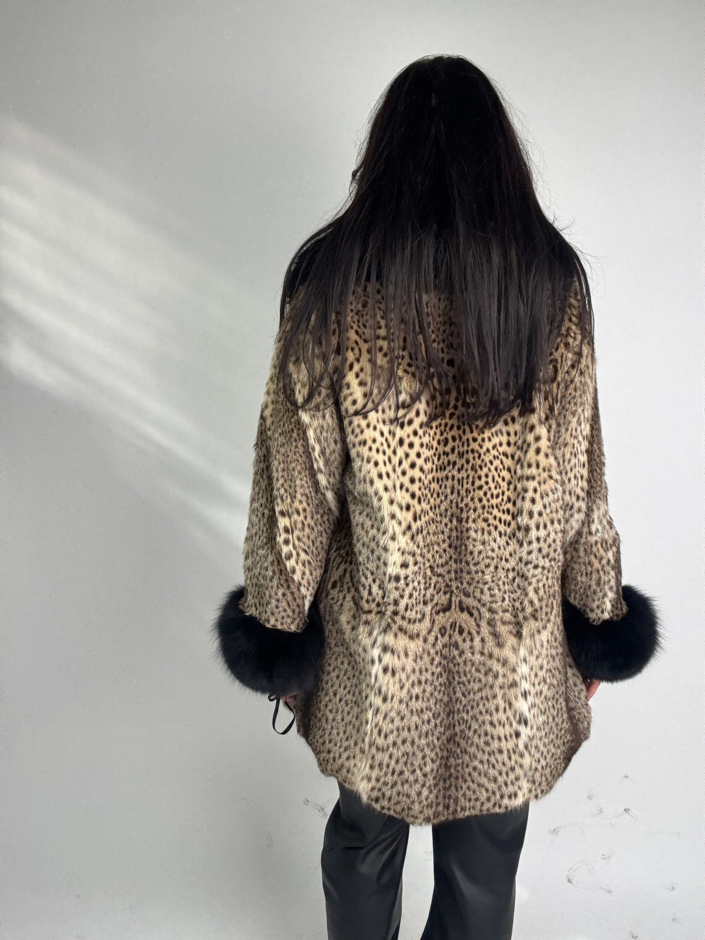 Ocelot and marmot coat