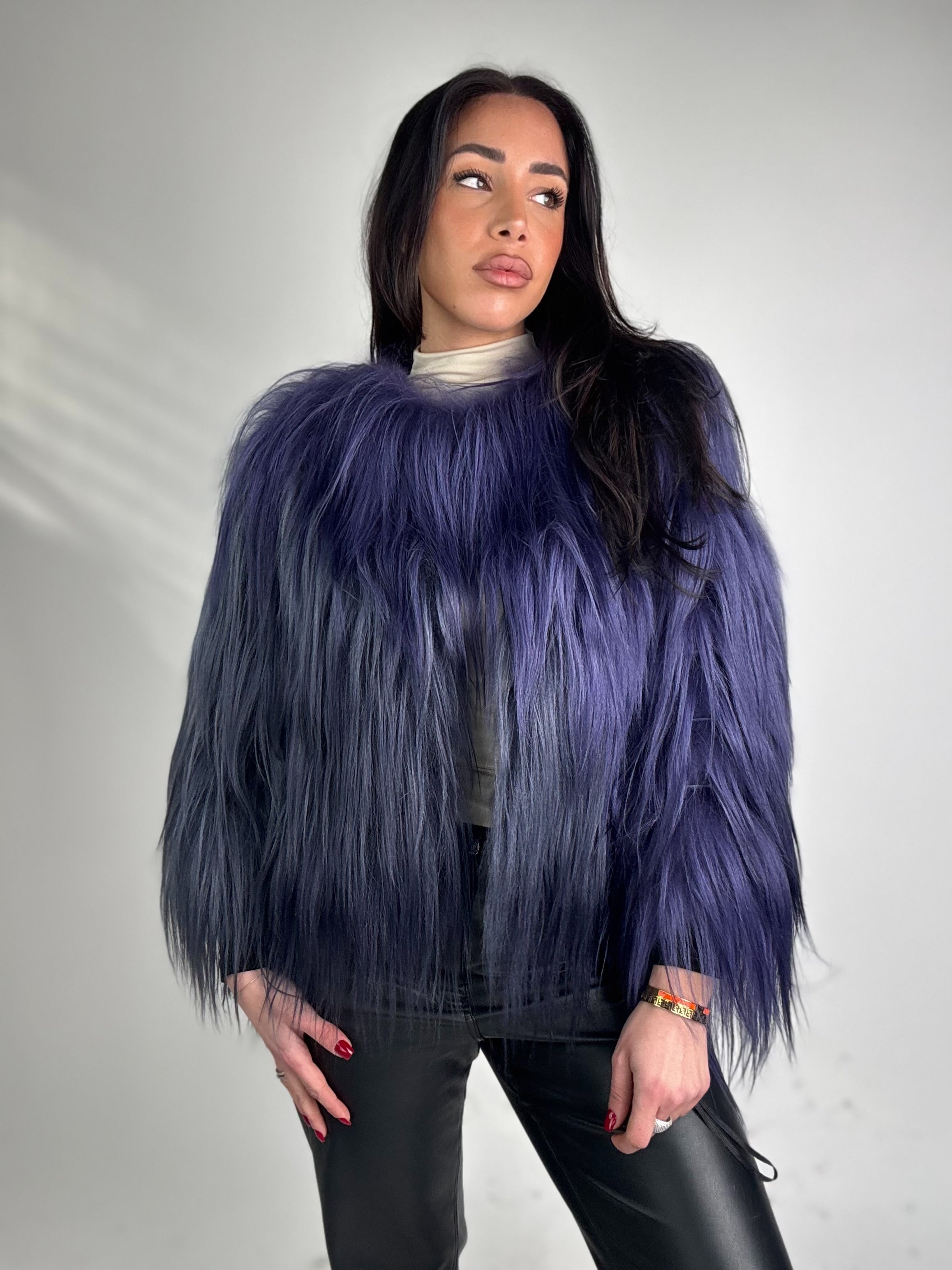 Mink Bomber Jacket