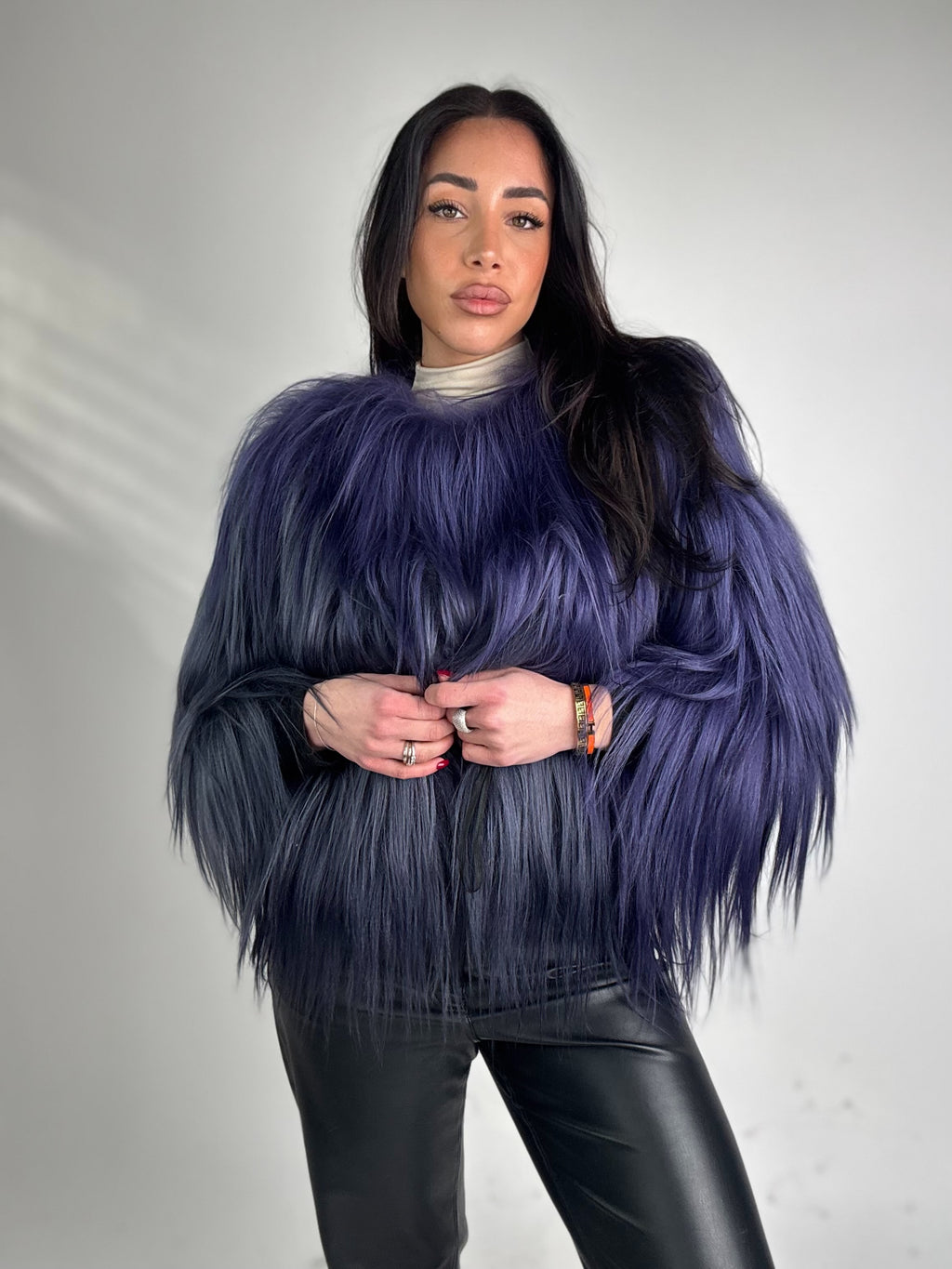 Mink Bomber Jacket