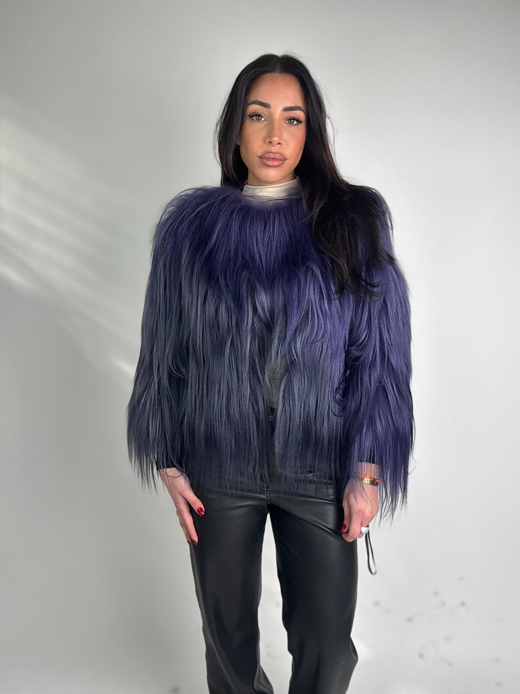 Mink Bomber Jacket