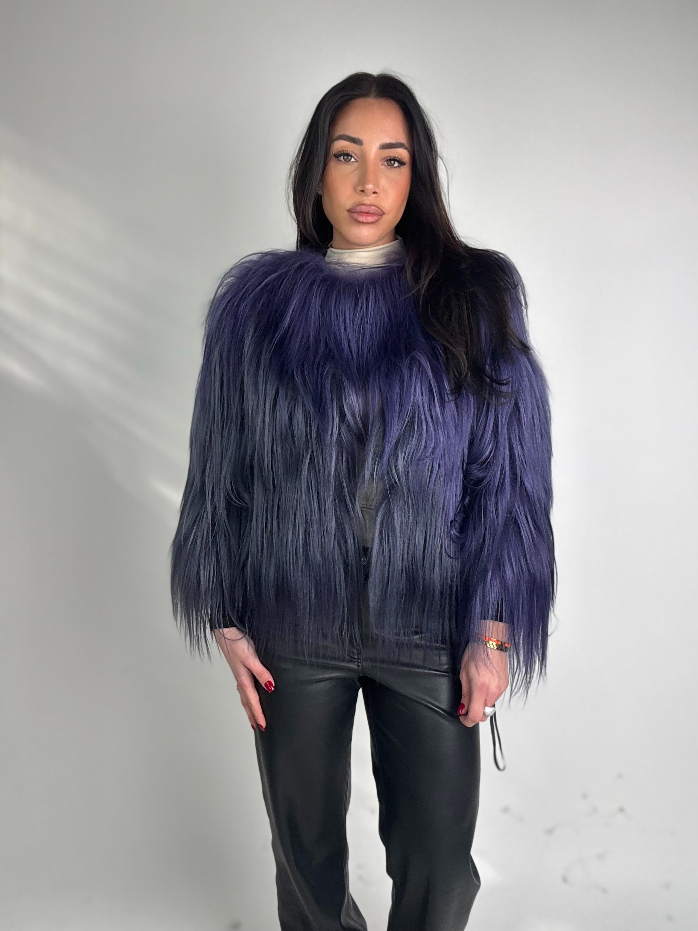 Mink Bomber Jacket