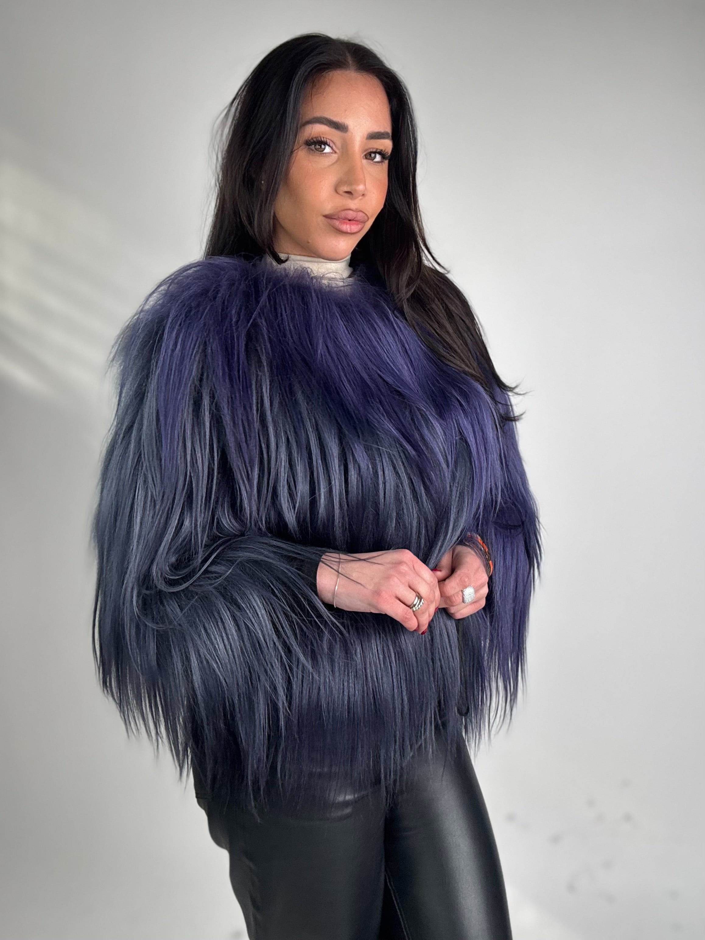 Mink Bomber Jacket