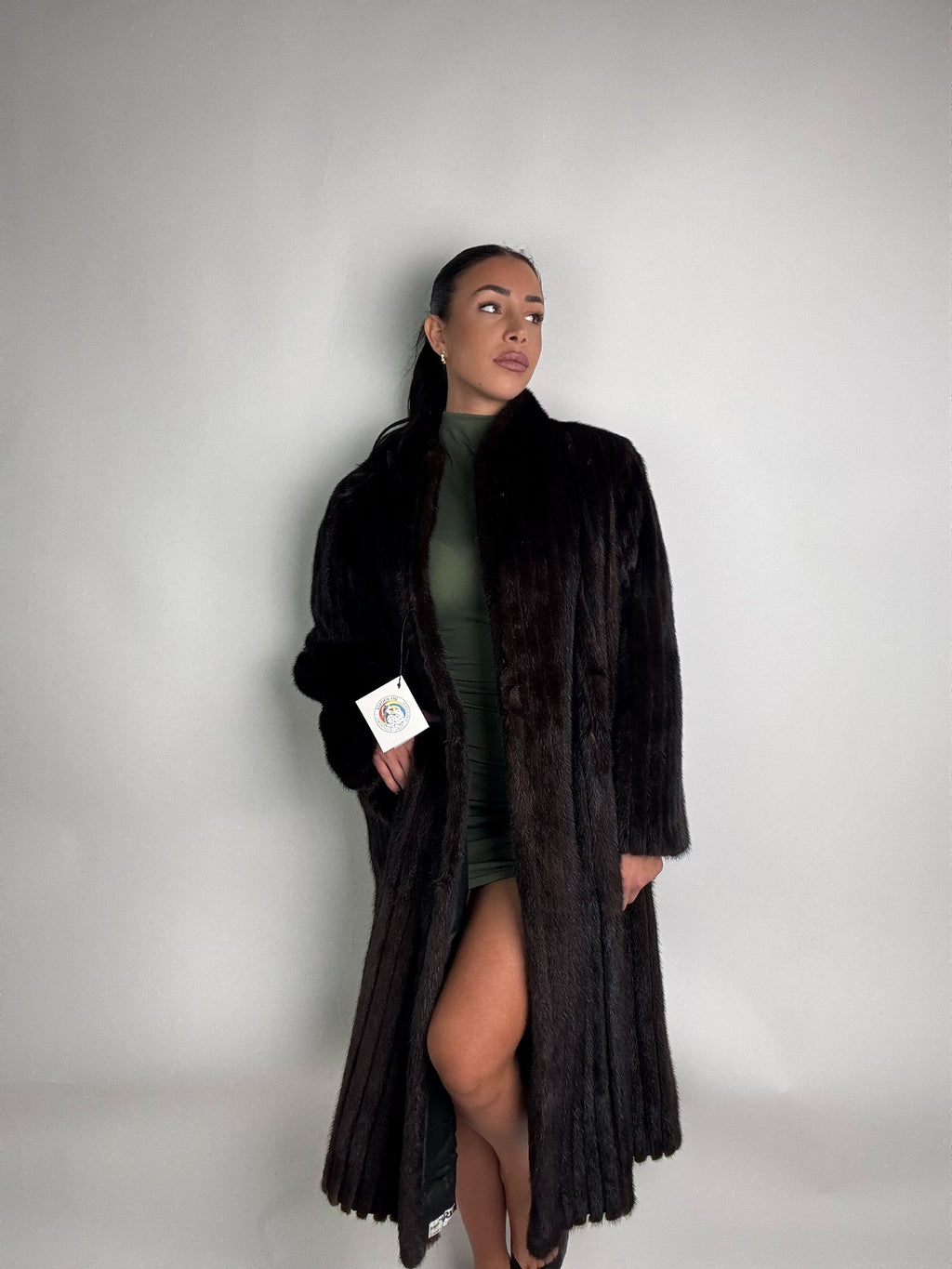 Cappotto in visone N217