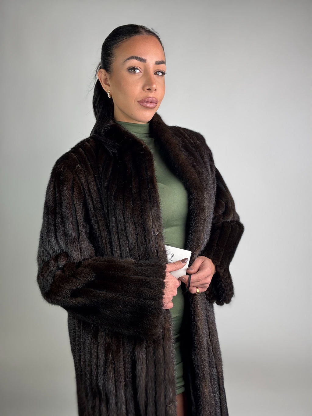 Cappotto in visone N217