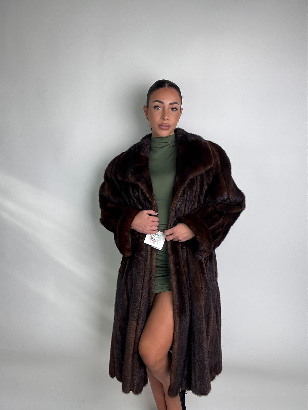 Cappotto in visone N298