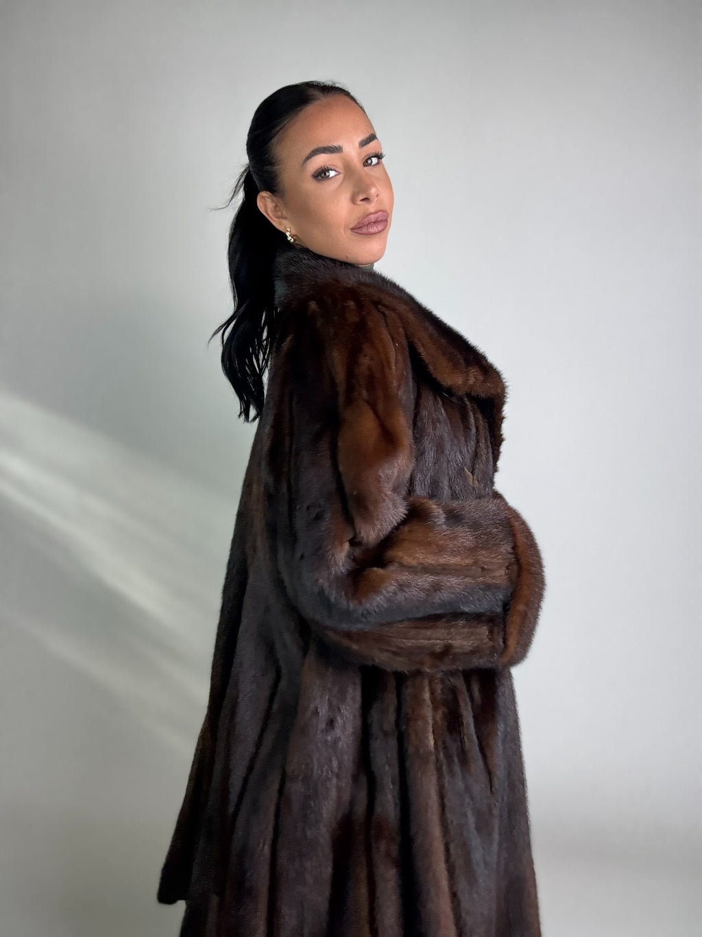 Cappotto in visone N298