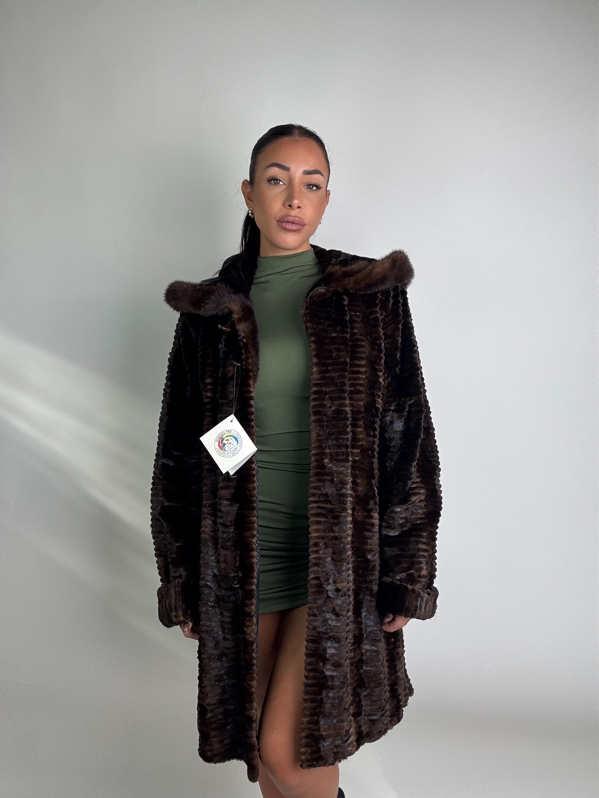 Cappotto in visone N296