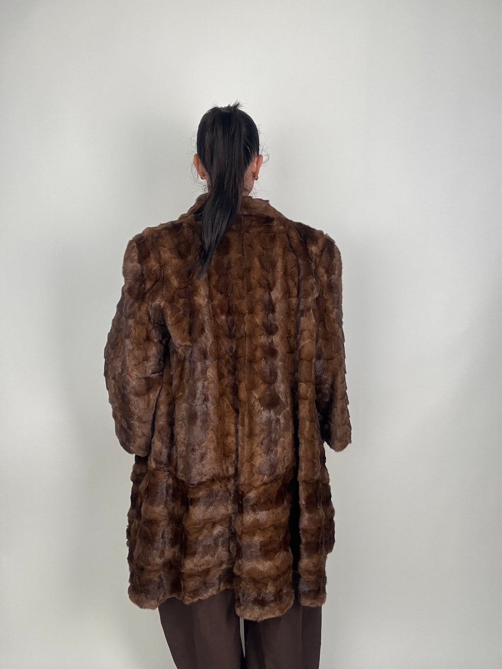Cappotto in visone N613