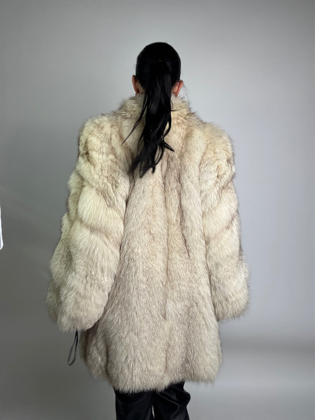 Giacca in volpe della groenlandia N07