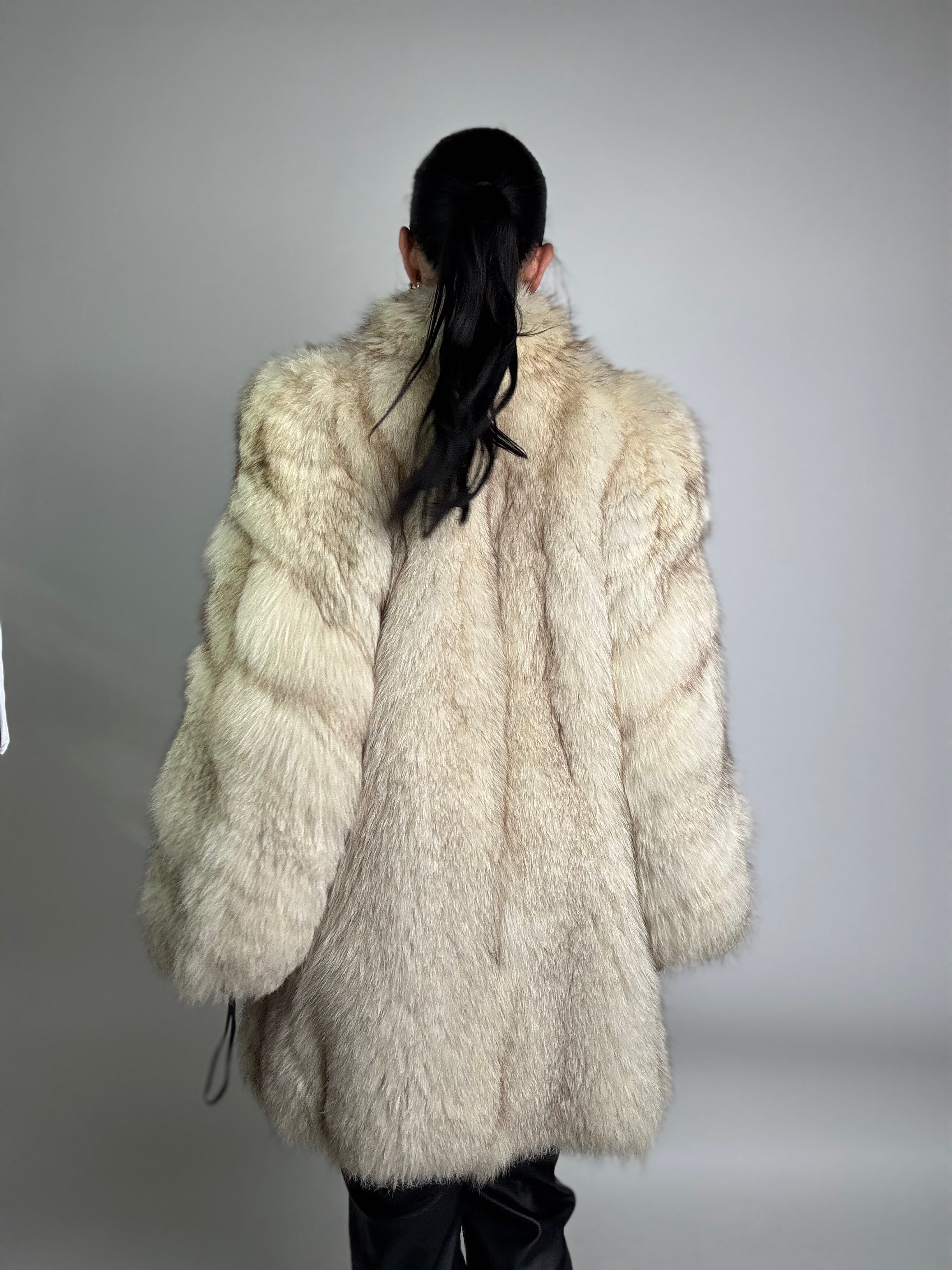 Giacca in volpe della groenlandia N07