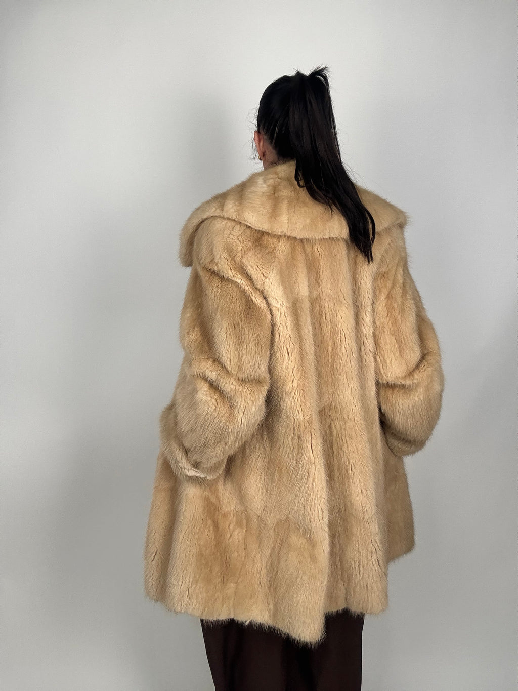 Giacca in rat musqué N477