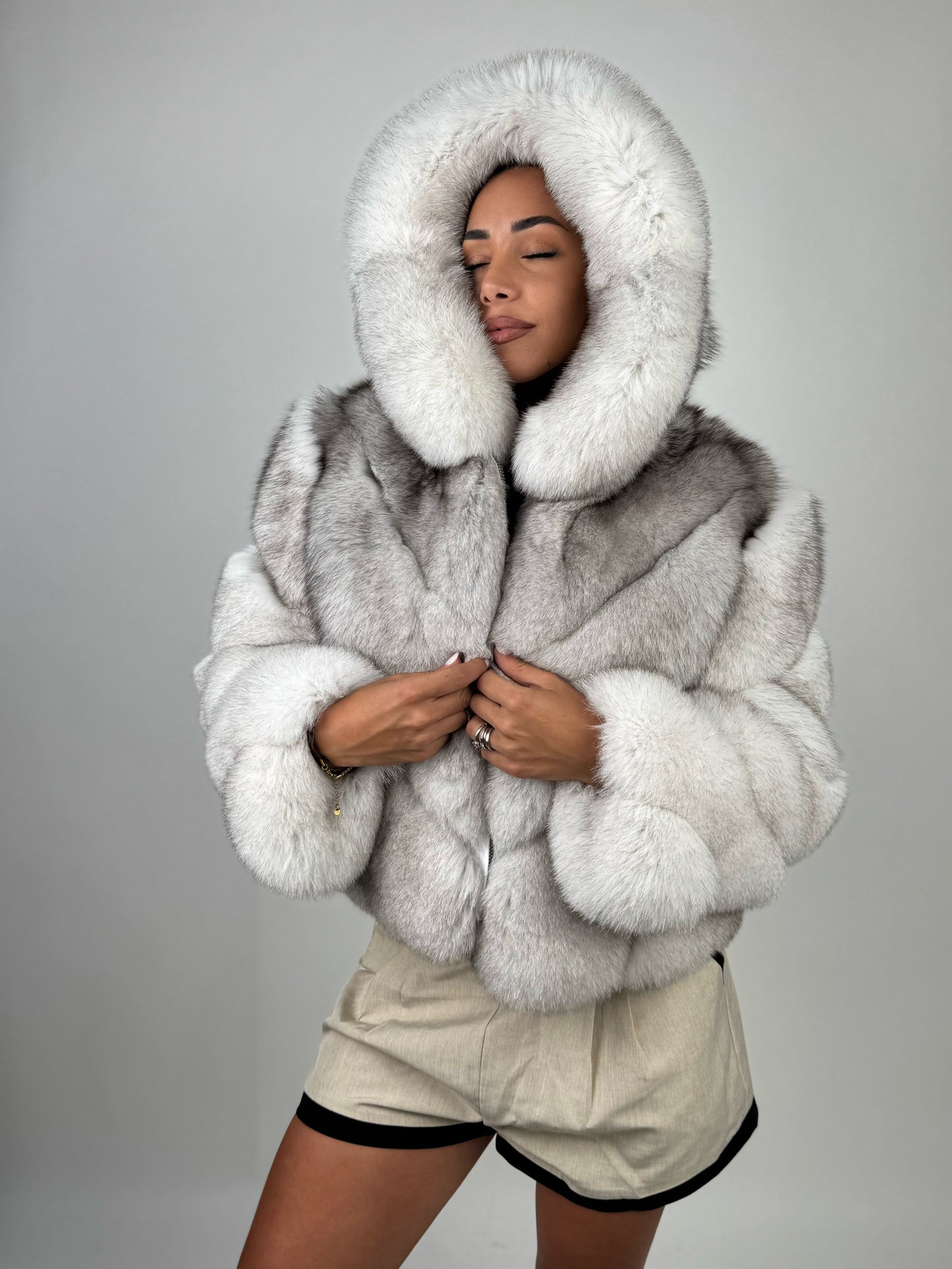 Mink Bomber Jacket