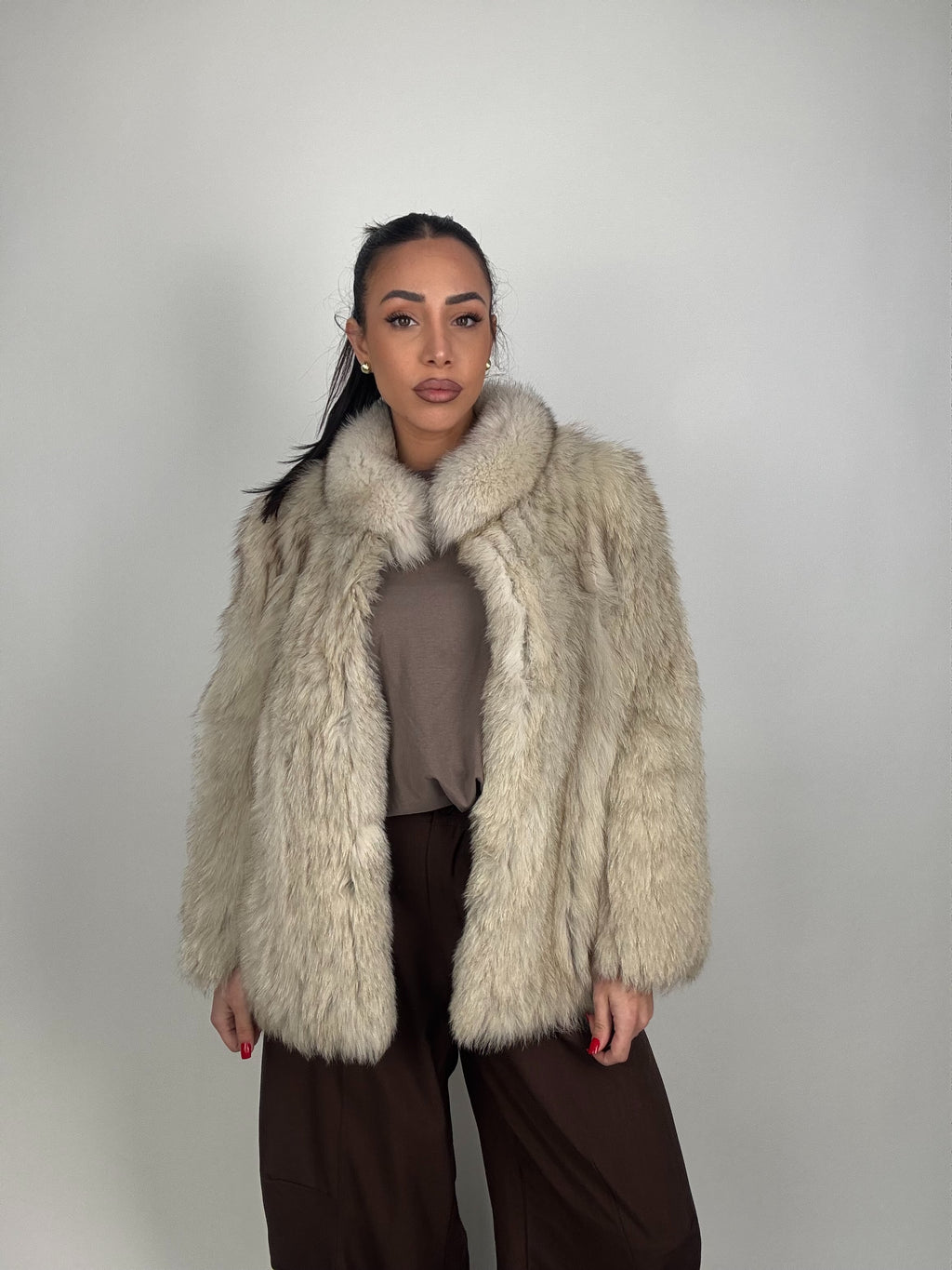 Mink Bomber Jacket