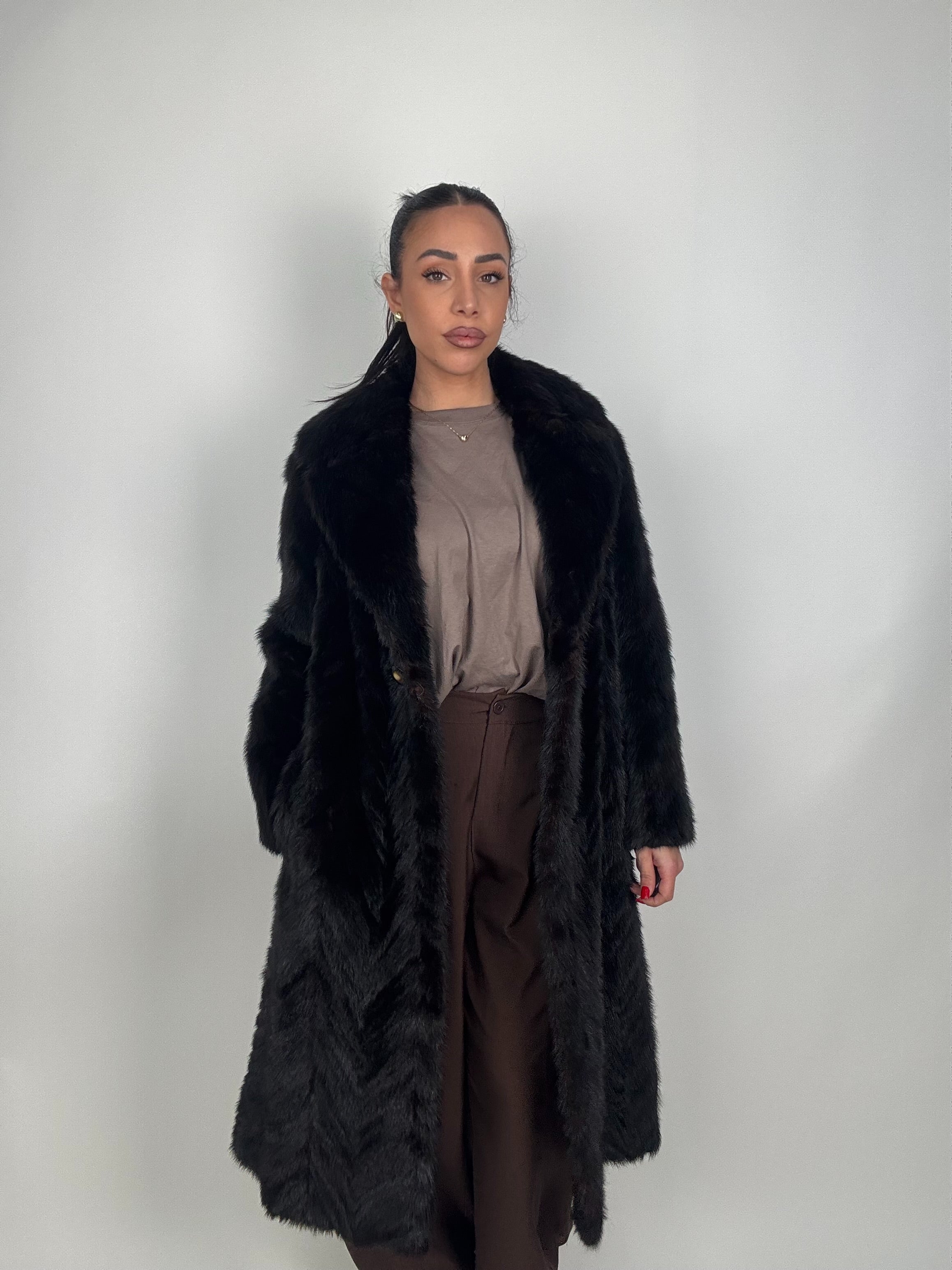 Cappotto in visone N615