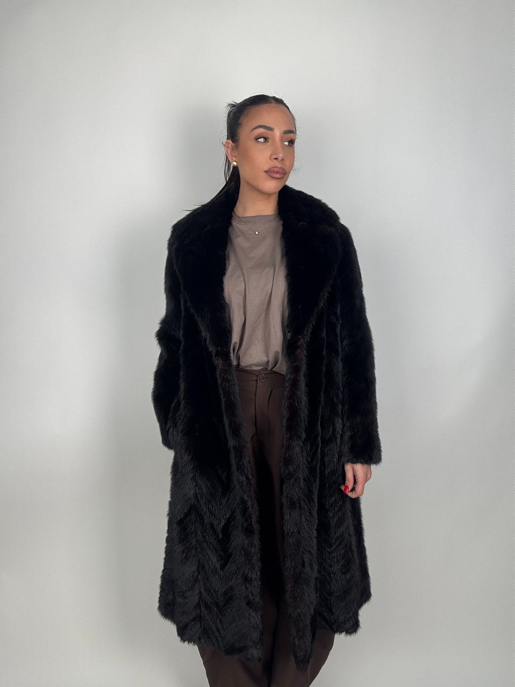 Cappotto in visone N615