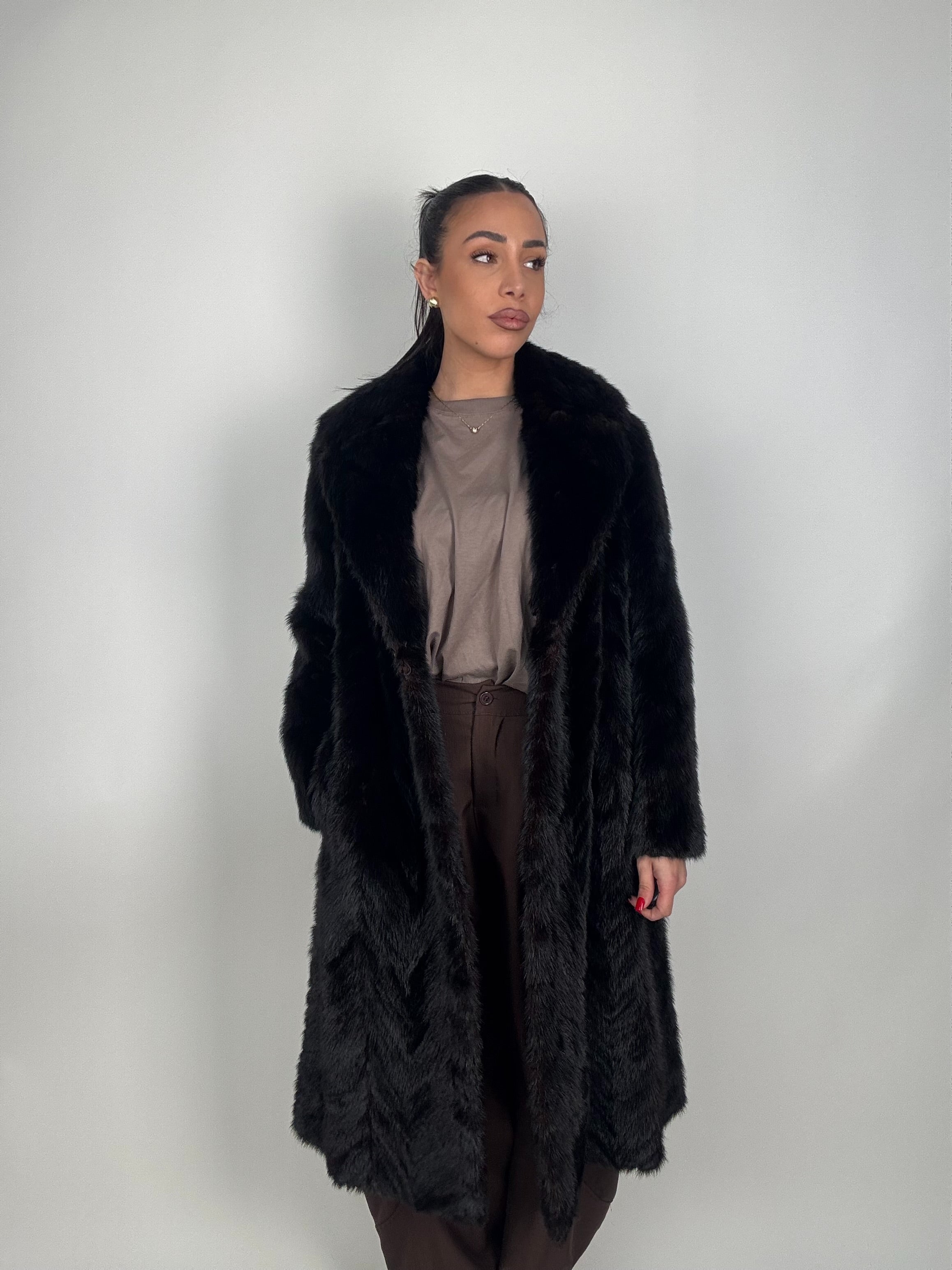 Cappotto in visone N615