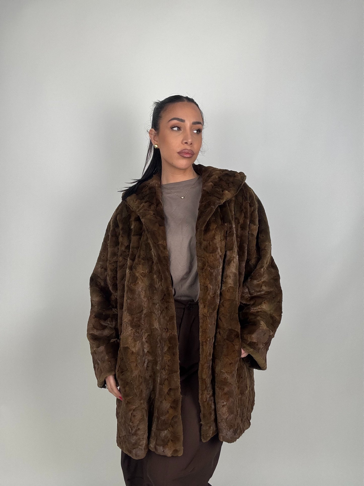 Cappotto in visone N616