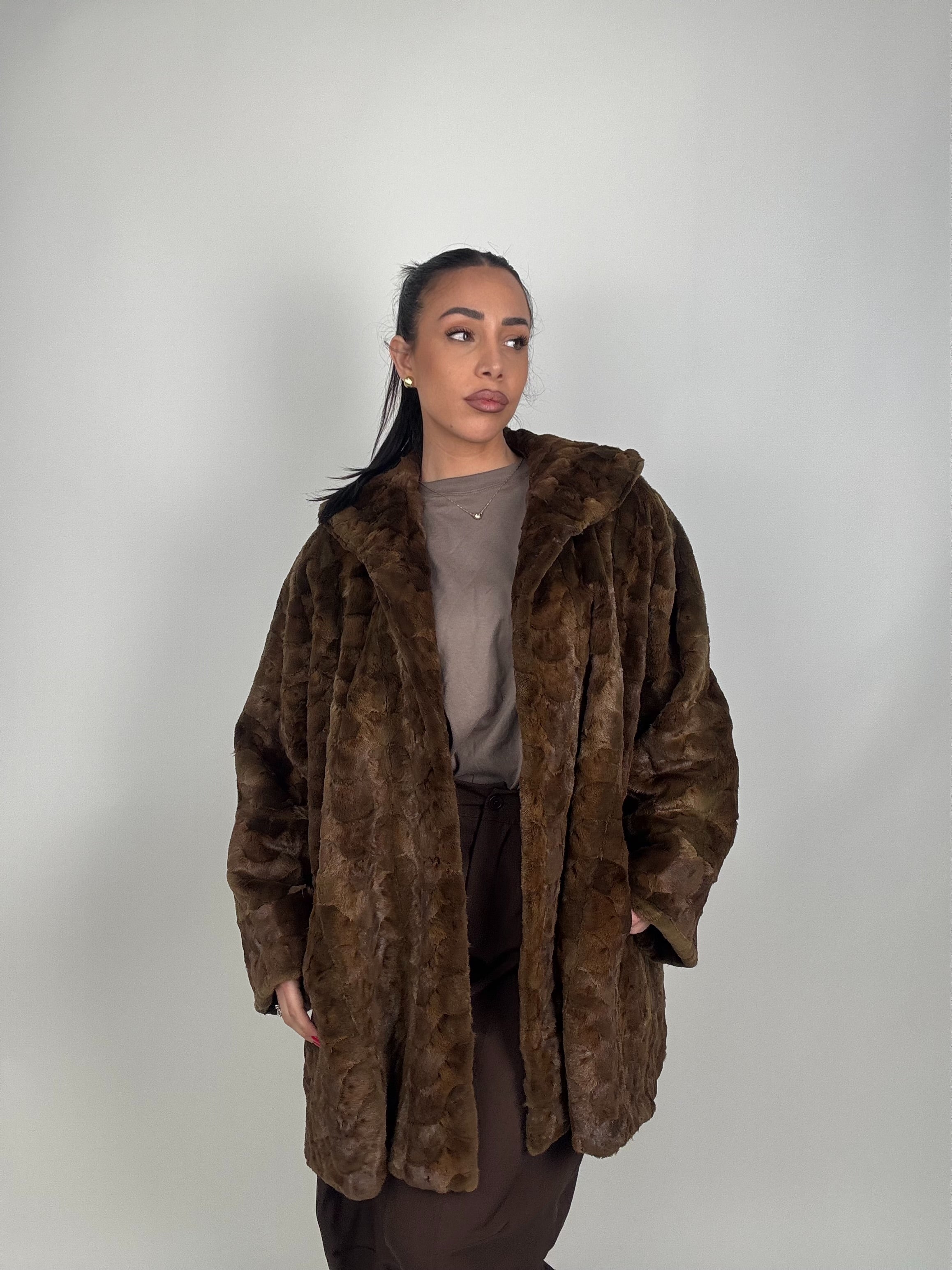 Cappotto in visone N616