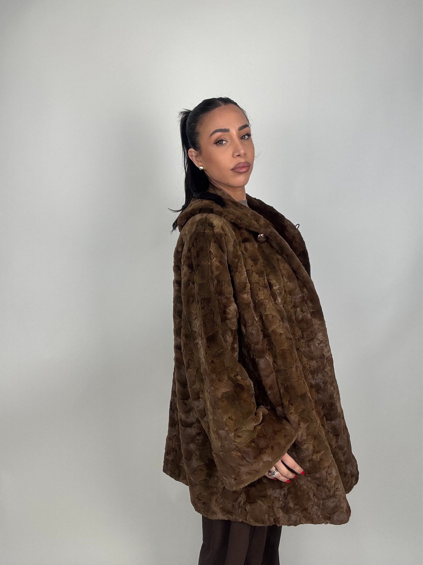 Cappotto in visone N616