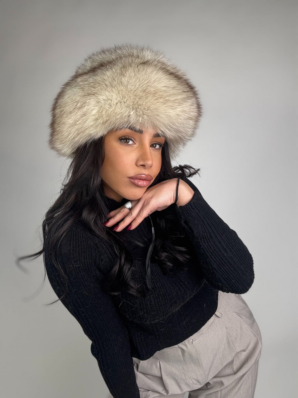 Cappello in volpe N37