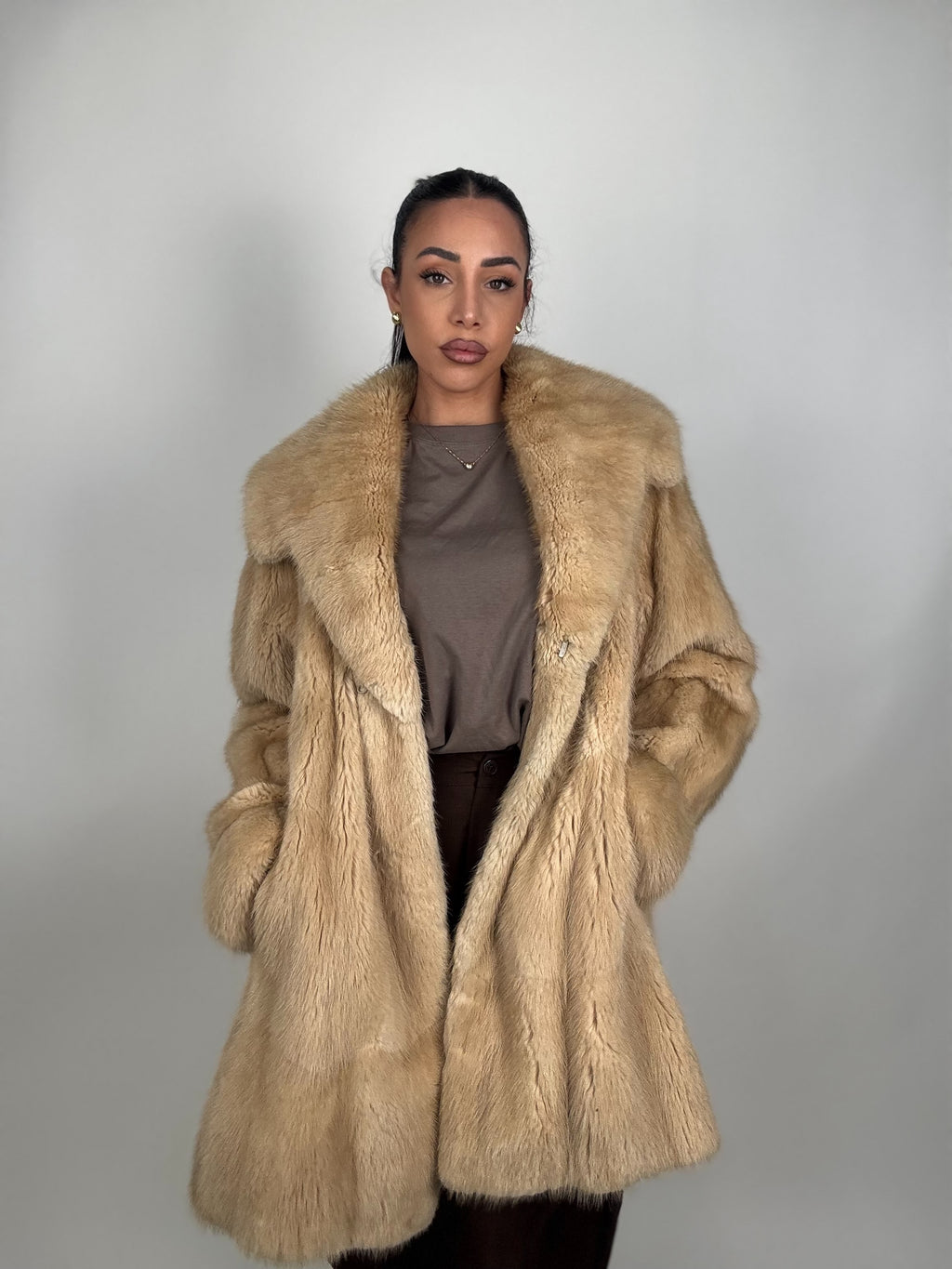 Giacca in rat musqué N477
