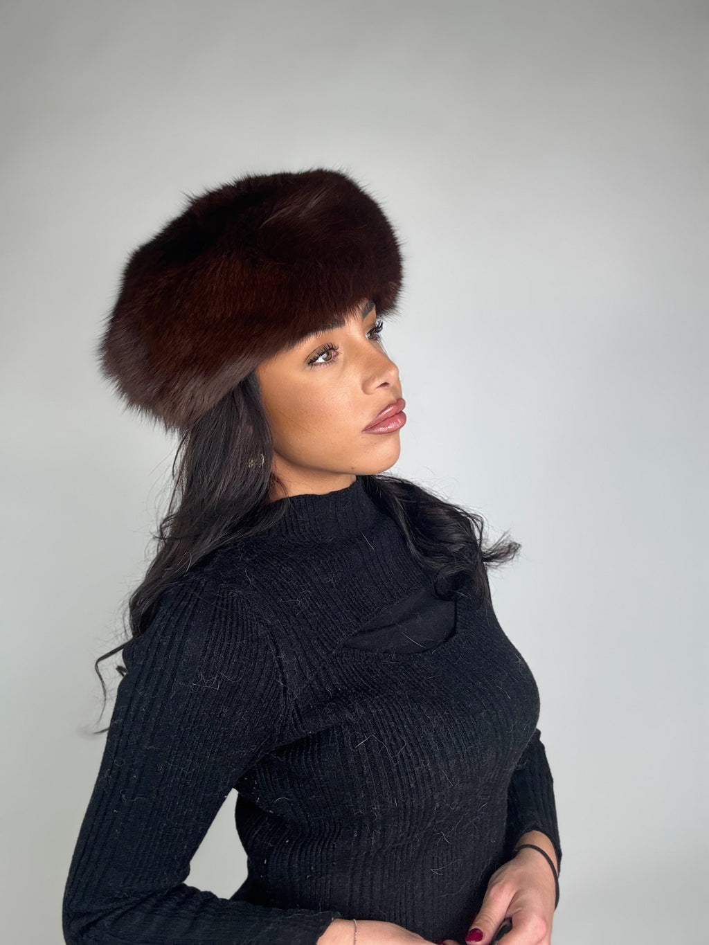 Cappello in volpe N38