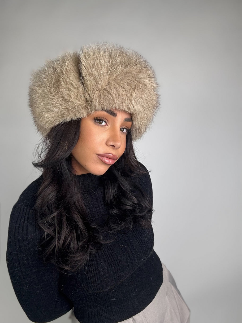 Cappello in volpe N39