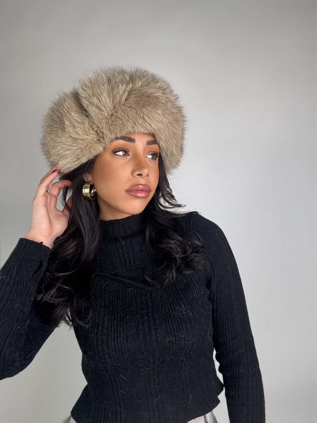 Cappello in volpe N39