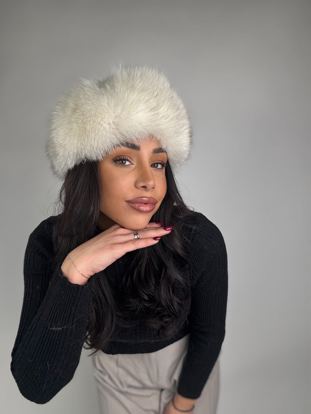 Cappello in volpe N40
