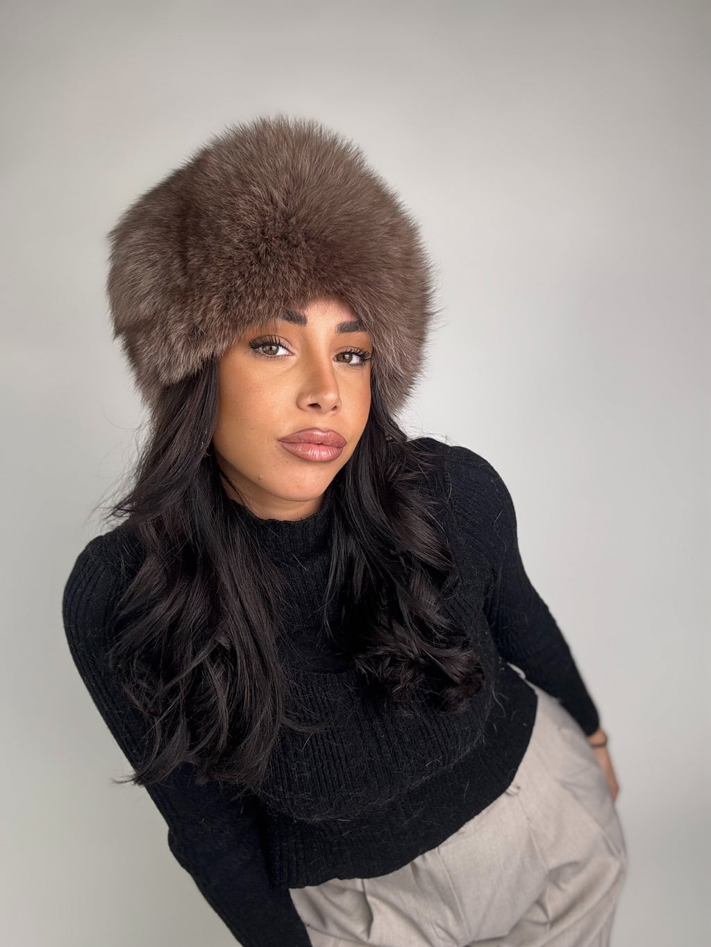 Cappello in volpe N42