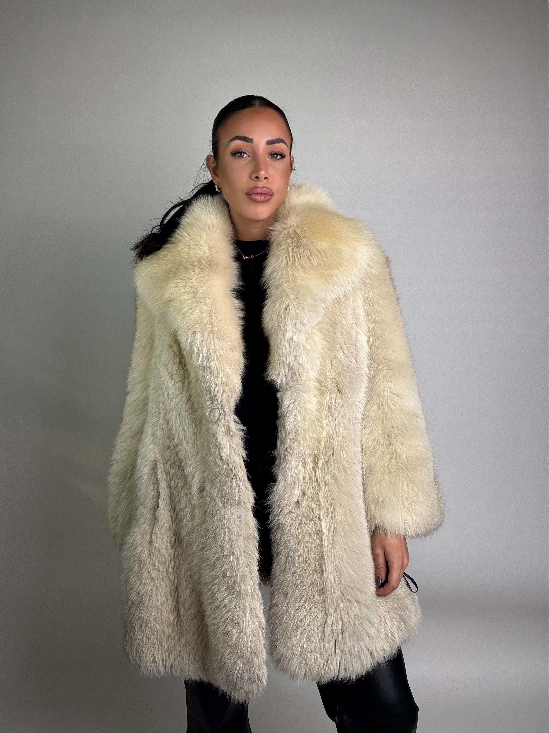 Giacca in volpe della groenlandia N06