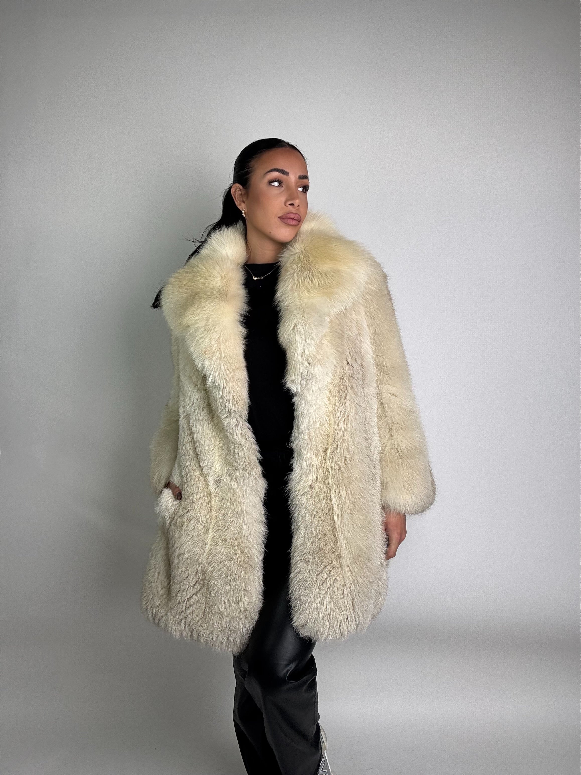 Giacca in volpe della groenlandia N06