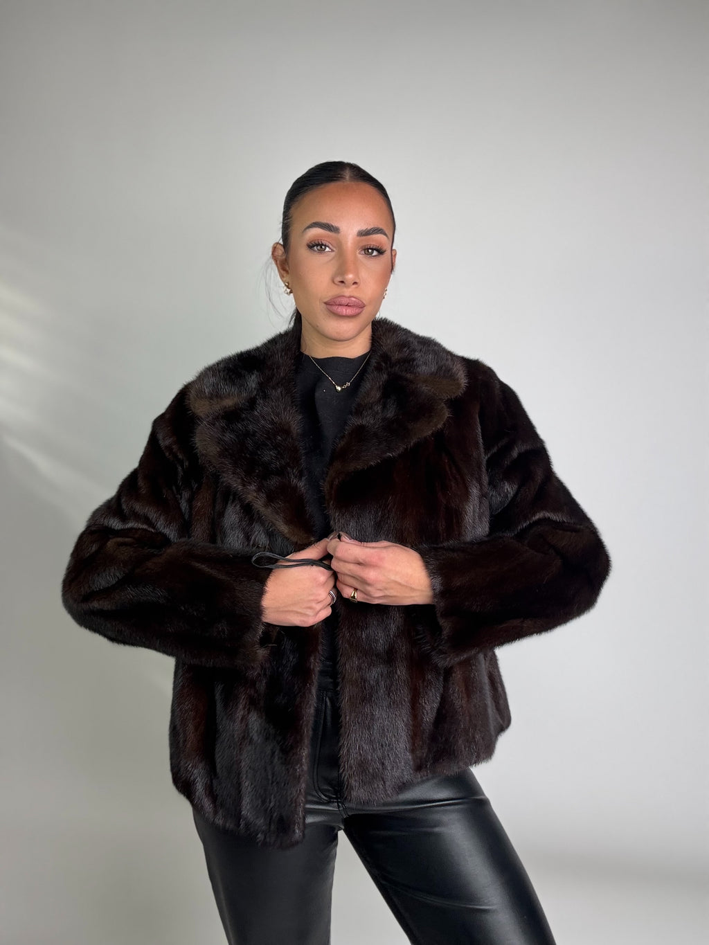 Bolerino in visone N136