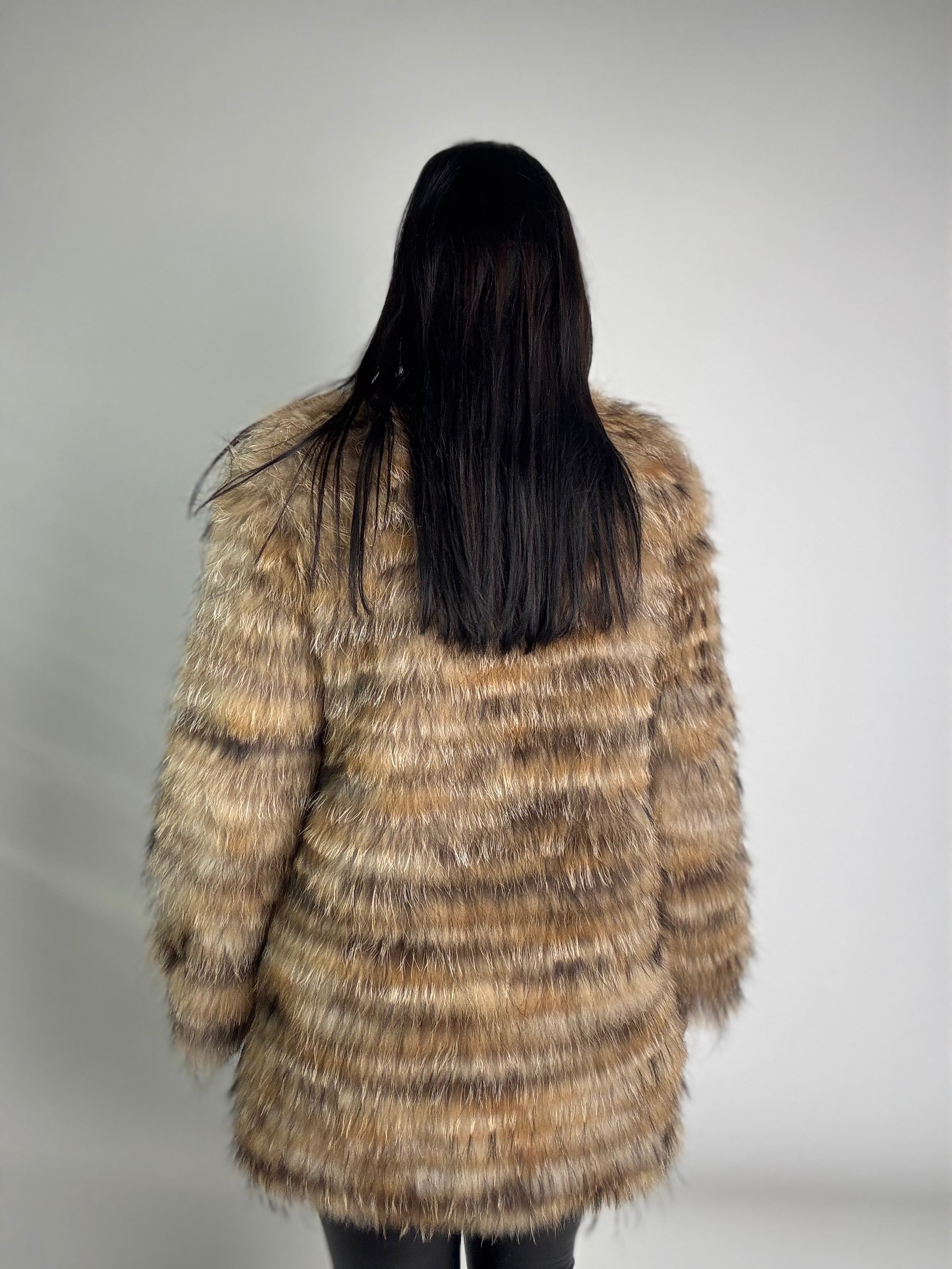 Giacca in volpe murmasky N15