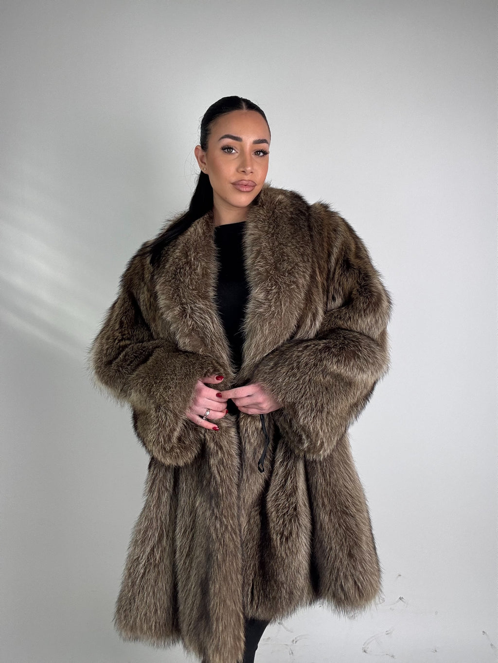 Cappotto in marmotta N456