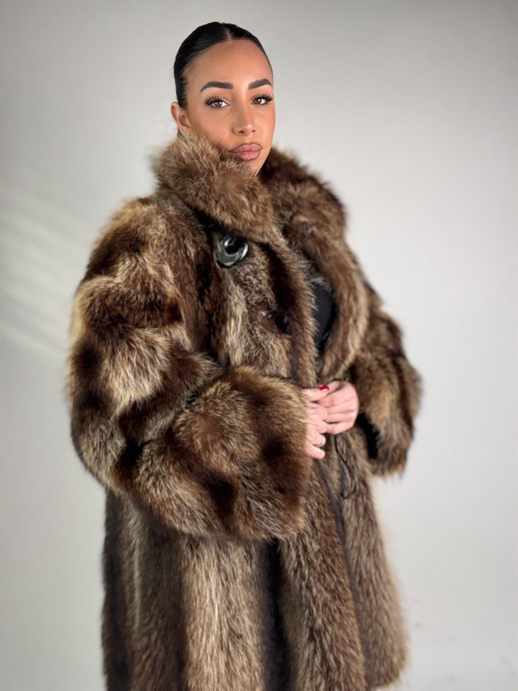 Cappotto in marmotta N457