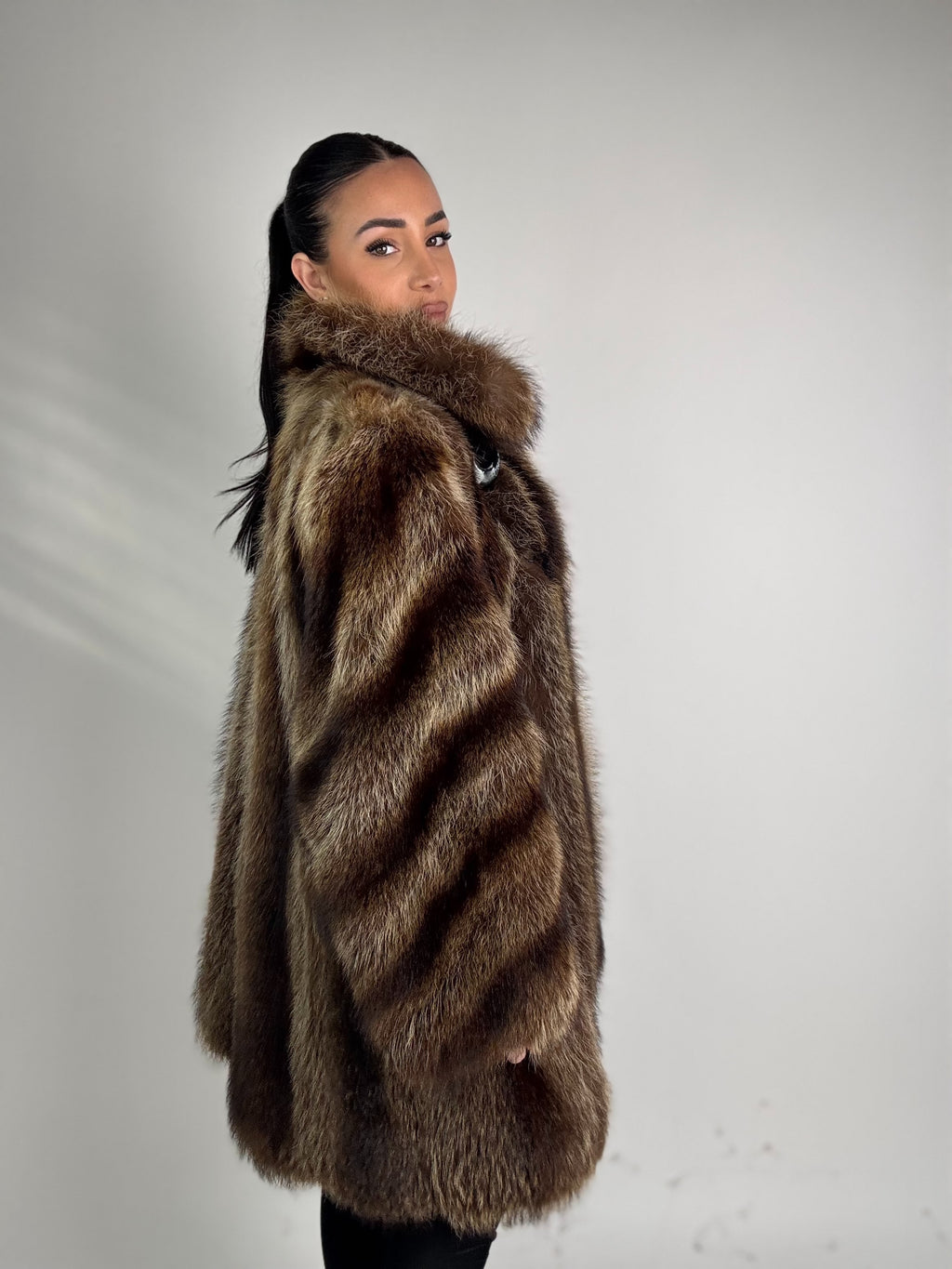 Cappotto in marmotta N457