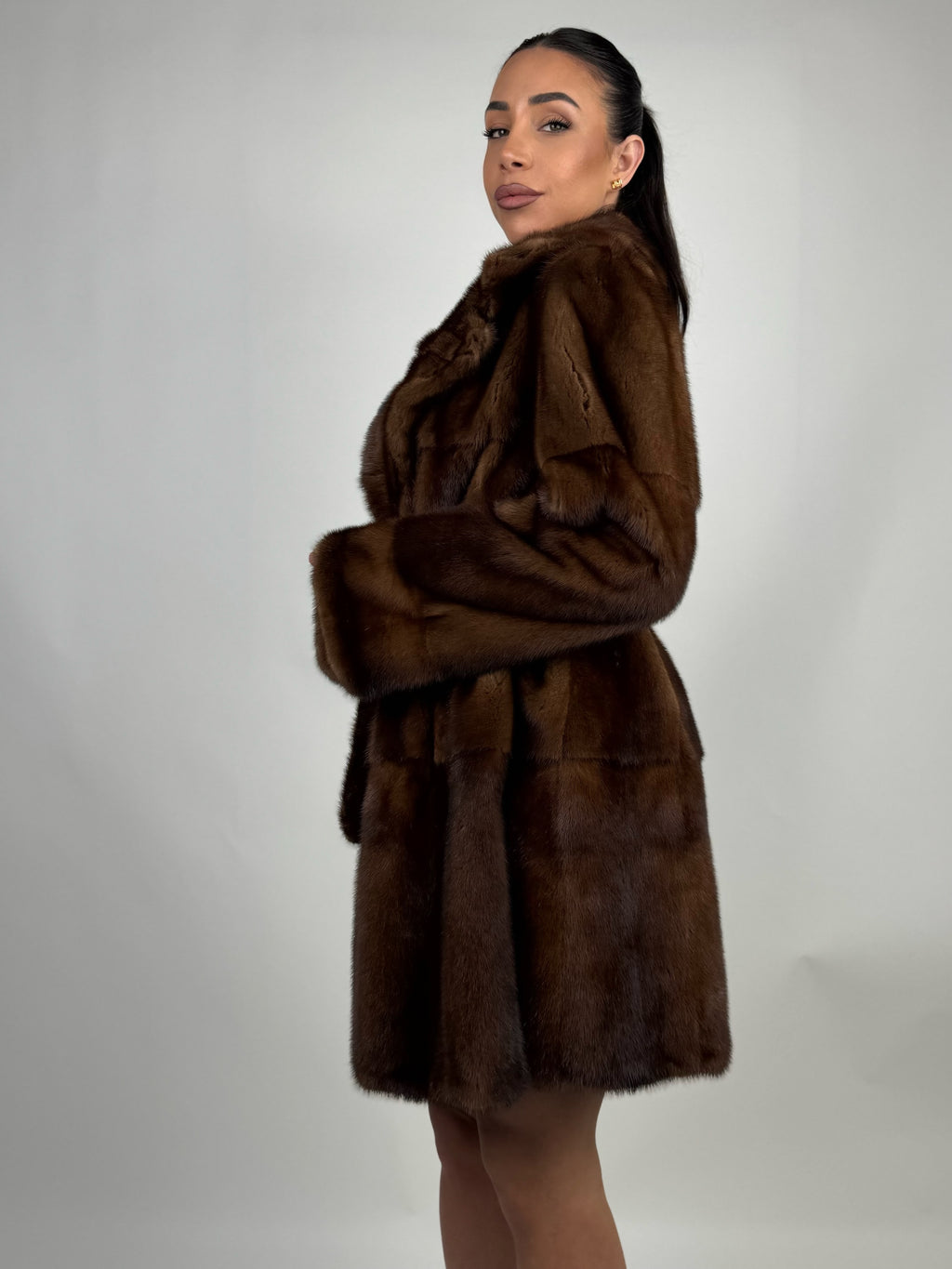 Cappotto in visone N559