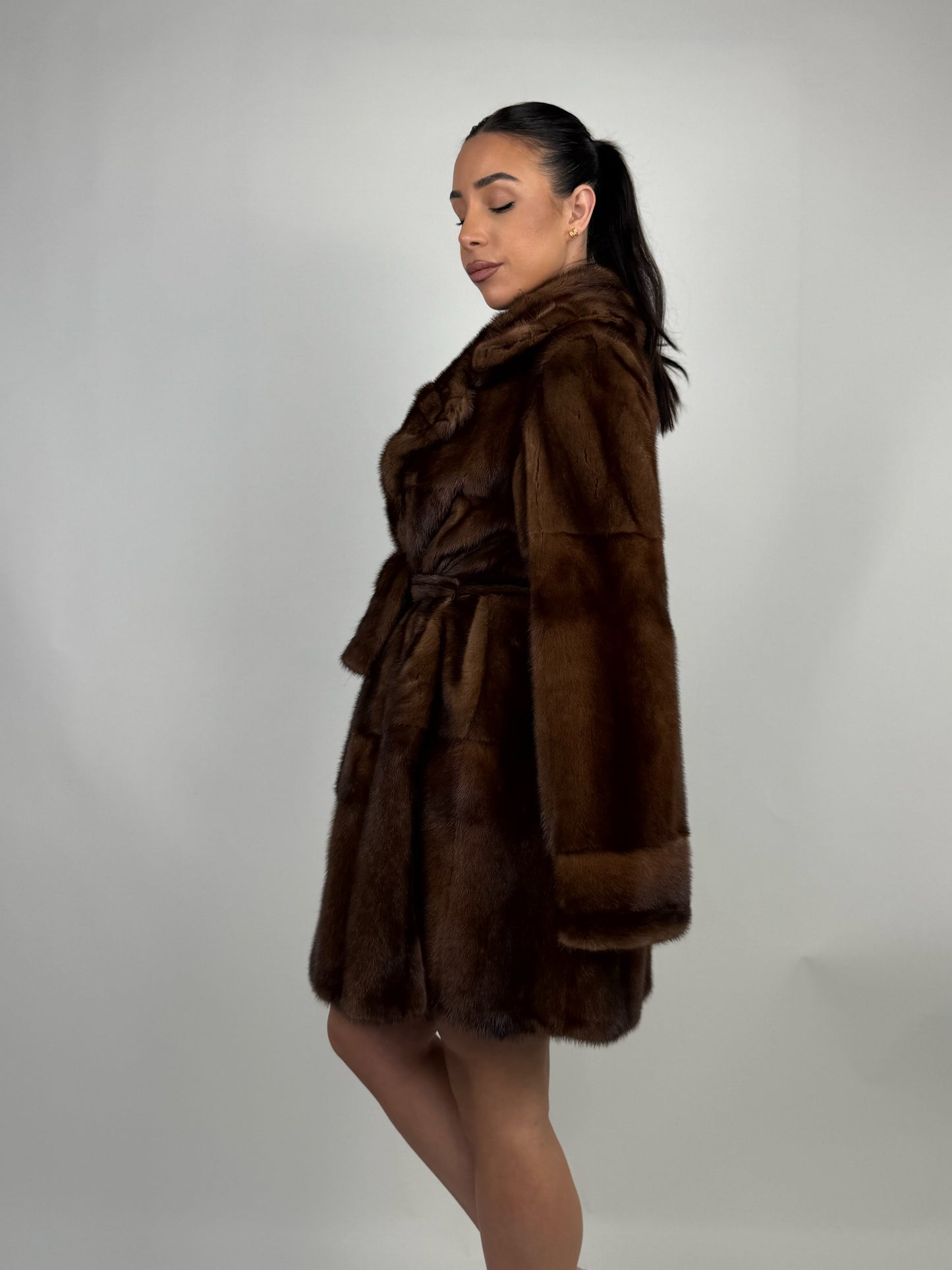 Cappotto in visone N559