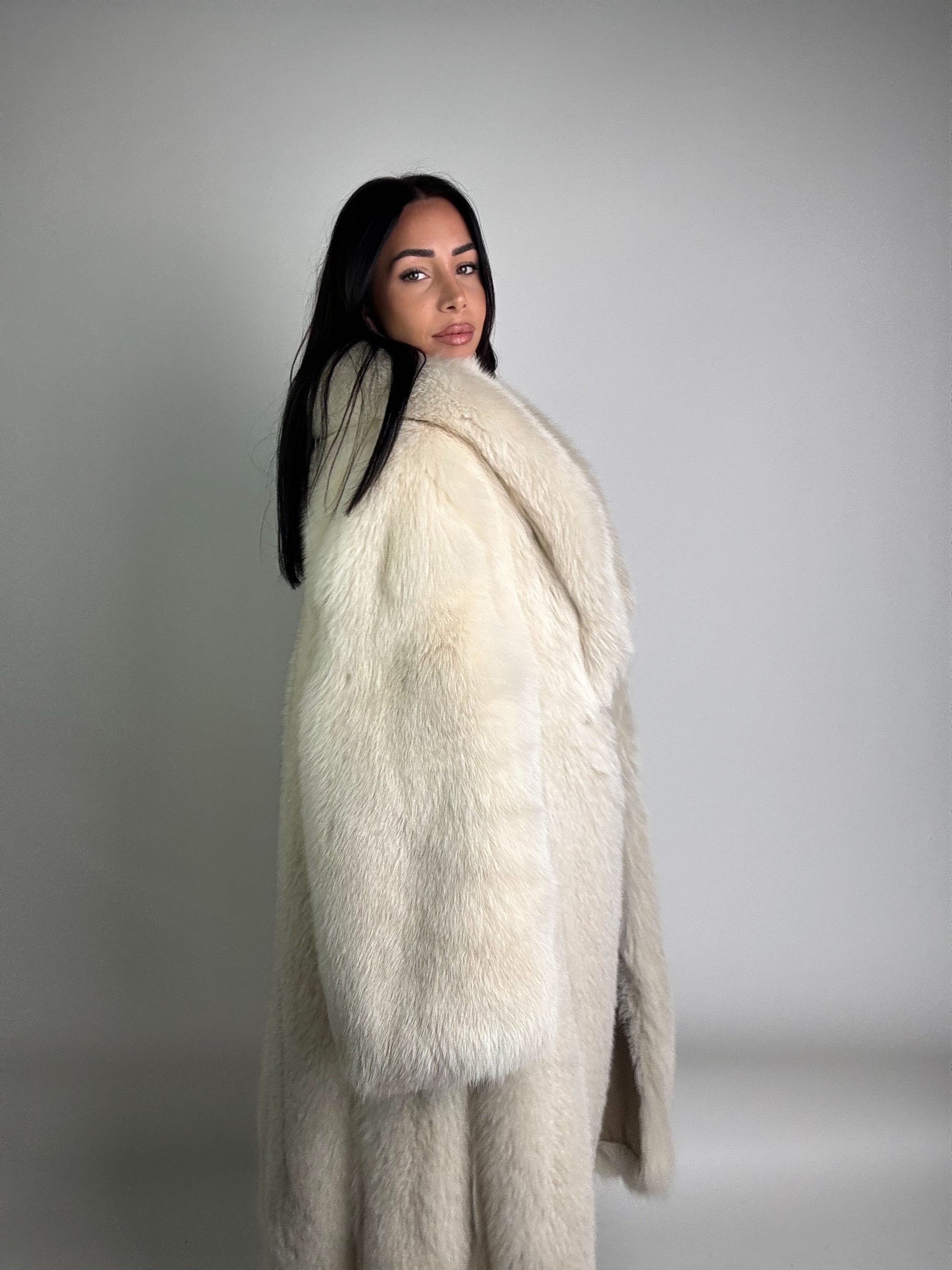 Cappotto in volpe polare N10