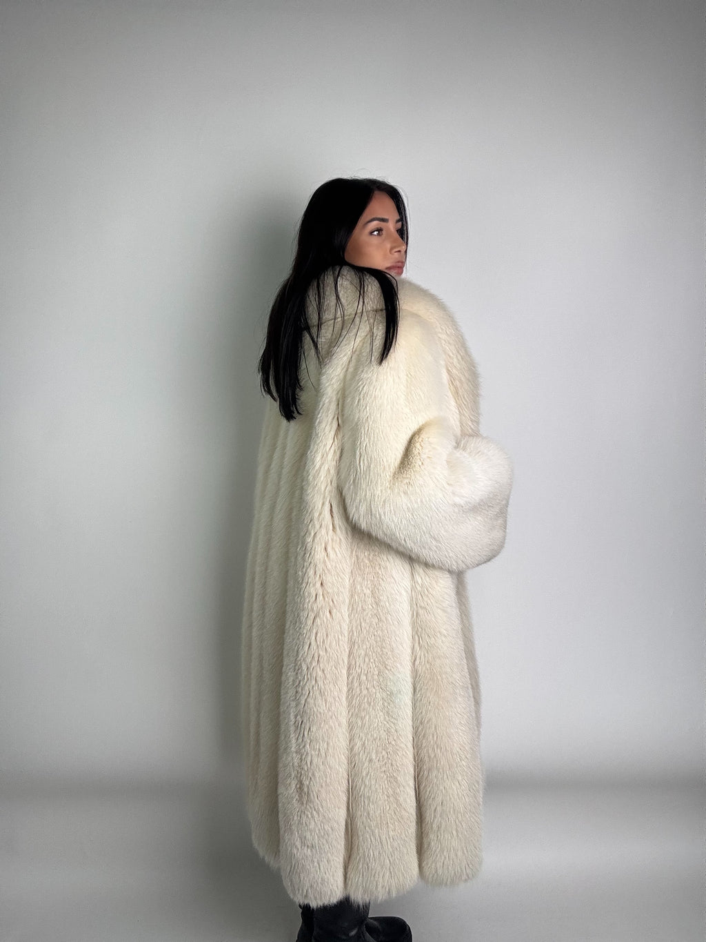 Cappotto in volpe polare N10