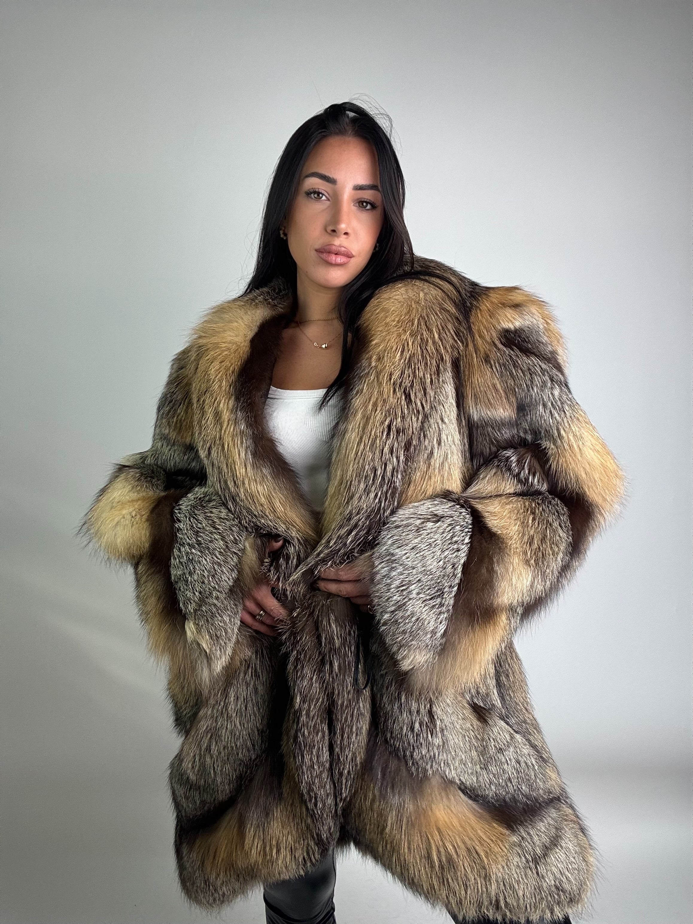 Cappotto in volpe Smokey N11