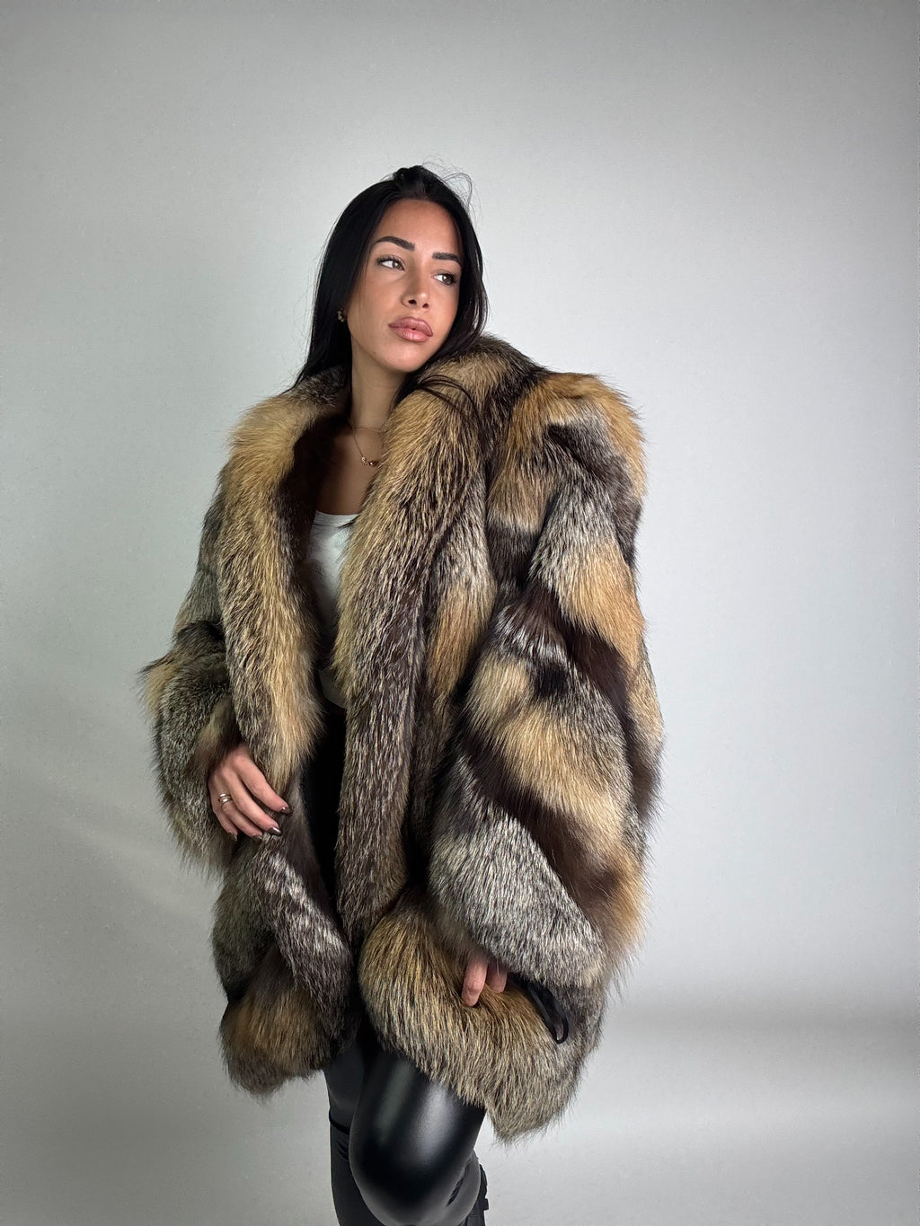 Cappotto in volpe Smokey N11